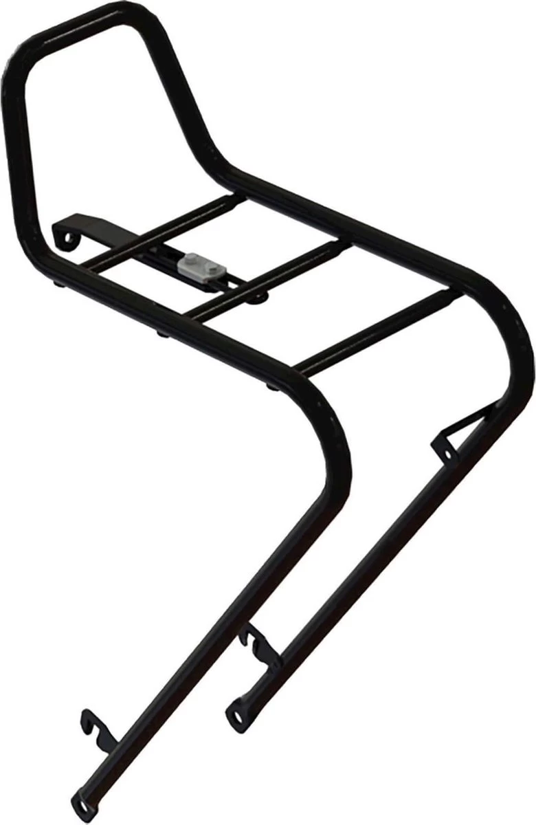 Steco Voordrager Flow 28 Inch Staal Zwart 1 Steco Voordrager Flow 28 Inch Staal Zwart