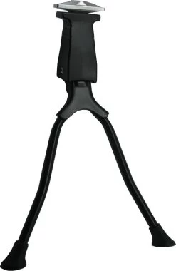 Benson Dubbele Fietsstandaard Bipod Kickstandaard Aluminium Roestvrij Zeer Stabiel Voor Bijvoorbeeld Een Mamafiets