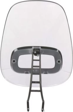 Bobike Windscherm ONE+ - Urban Black -Fiets Serie Winkel 787x1200 2