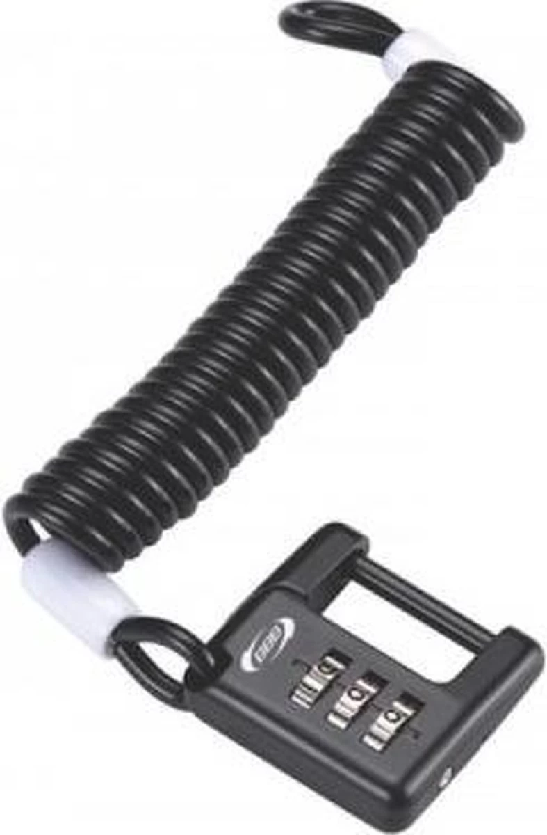 BBB Cycling MiniSafe Coil Cable Fietsslot - Kabelslot Fiets Cijferslot - Codeslot - Zwart - 120 X 3 Cm - BBL-52 8 BBB Cycling MiniSafe Coil Cable Fietsslot - Kabelslot Fiets Cijferslot - Codeslot - Zwart - 120 X 3 Cm - BBL-52 - Afbeelding 8