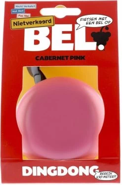 Fietsbel Ding-Dong NietVerkeerd ø80mm - Cabarnet Pink -Fiets Serie Winkel 792x1200 2