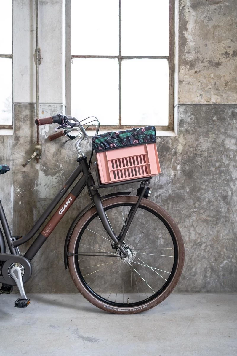 Fastrider Fietskrat Groot - Oudroze - 34L 5 Fastrider Fietskrat Groot - Oudroze - 34L - Afbeelding 5