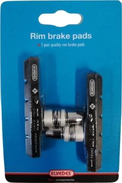 Elvedes Remblokken V-brake Zwart 72 X 14 Mm 2 Stuks -Fiets Serie Winkel 800x1200 29