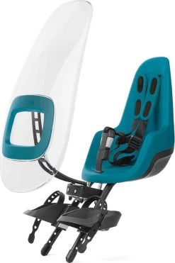 Bobike Windscherm ONE+ - Urban Black -Fiets Serie Winkel 800x1200 47