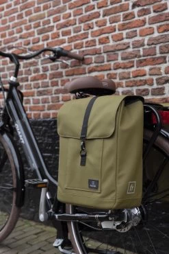 Fastrider Jaxx II Dubbele Fietstas Basics MIK - Groen - 28 L -Fiets Serie Winkel 801x1200 4