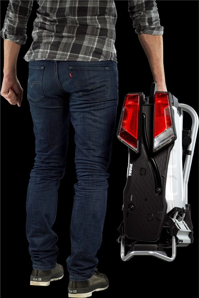 Thule EasyFold 931 Fietsendrager - 2 E-bikes - 13 Polig - Kantelbaar 12 Thule EasyFold 931 Fietsendrager - 2 E-bikes - 13 Polig - Kantelbaar - Afbeelding 12