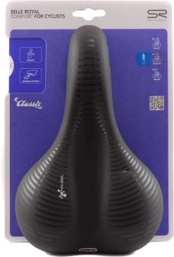 Selle Royal Avenue Moderate 8467 - Fietszadel - Gel - Zwart -Fiets Serie Winkel 810x1200 4