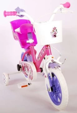 Disney Minnie Cutest Ever! Kinderfiets - Meiden - 12 Inch - Roze - Doortrapper -Fiets Serie Winkel 819x1200 2