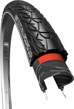 CST Classic Allround Buitenband 28x1 5/8x 1 3/8 (37-622) Zwart -Fiets Serie Winkel 820x1200 2