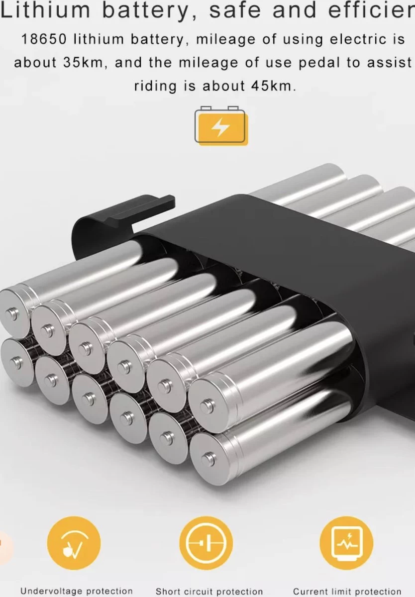 Merkloos MoovWay Elektrische Mini Scooter | E-bike Met Cruise Control | 25km/h 4 Merkloos MoovWay Elektrische Mini Scooter | E-bike Met Cruise Control | 25km/h - Afbeelding 4