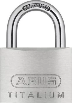 ABUS Hangslot Titalium - 40mm - Aluminium/beugel Gehard Staal Met NANO-Protect (Verpakt In Blister) -Fiets Serie Winkel 842x1200