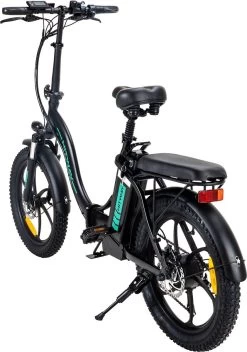 Hitway BK6 Elektrische Fiets | Opvouwbare E-bike | 20 Inch Fat Tire | 350W Motor | 10Ah | Zwart/Groen -Fiets Serie Winkel 842x1200 6