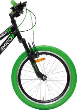 Amigo Fun Ride - Mountainbike 20 Inch - Voor Jongens En Meisjes - Met 7 Versnellingen - Zwart/Groen -Fiets Serie Winkel 843x1200 4