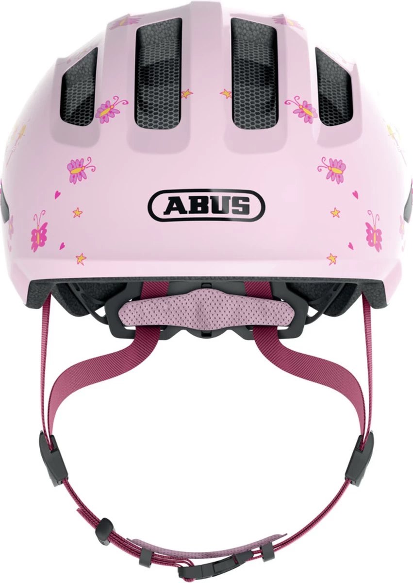 Abus Helm Smiley 3.0 - Rose Princess - S ( 45-50 CM ) - Kinder Fietshelm 9 Abus Helm Smiley 3.0 - Rose Princess - S ( 45-50 CM ) - Kinder Fietshelm - Afbeelding 9
