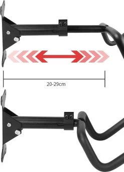 Professioneel Fiets Ophangsysteem - Verstelbaar - Muurbeugel Voor Fietsen - Fietshaak - Ophangbeugel - Fietsbeugel - Fiets Ophangrek -Fiets Serie Winkel 868x1200