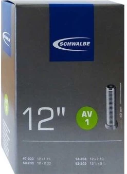 Schwalbe Binnenband 12 X 1.75/2.10 (47/62-203) Av 40 Mm