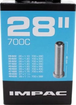 Impac Binnenband 28 Inch (28/47-622-635) Av 40 Mm 7 Impac Binnenband 28 Inch (28/47-622-635) Av 40 Mm -Fiets Serie Winkel 875x1200 4