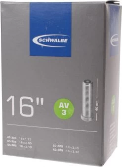 Schwalbe Binnenband 16 Inch (47/62-305) Av 40 Mm