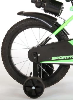 Volare Sportivo Kinderfiets - Jongens - 16 Inch - Neon Groen Zwart - 95% Afgemonteerd -Fiets Serie Winkel 880x1200 1