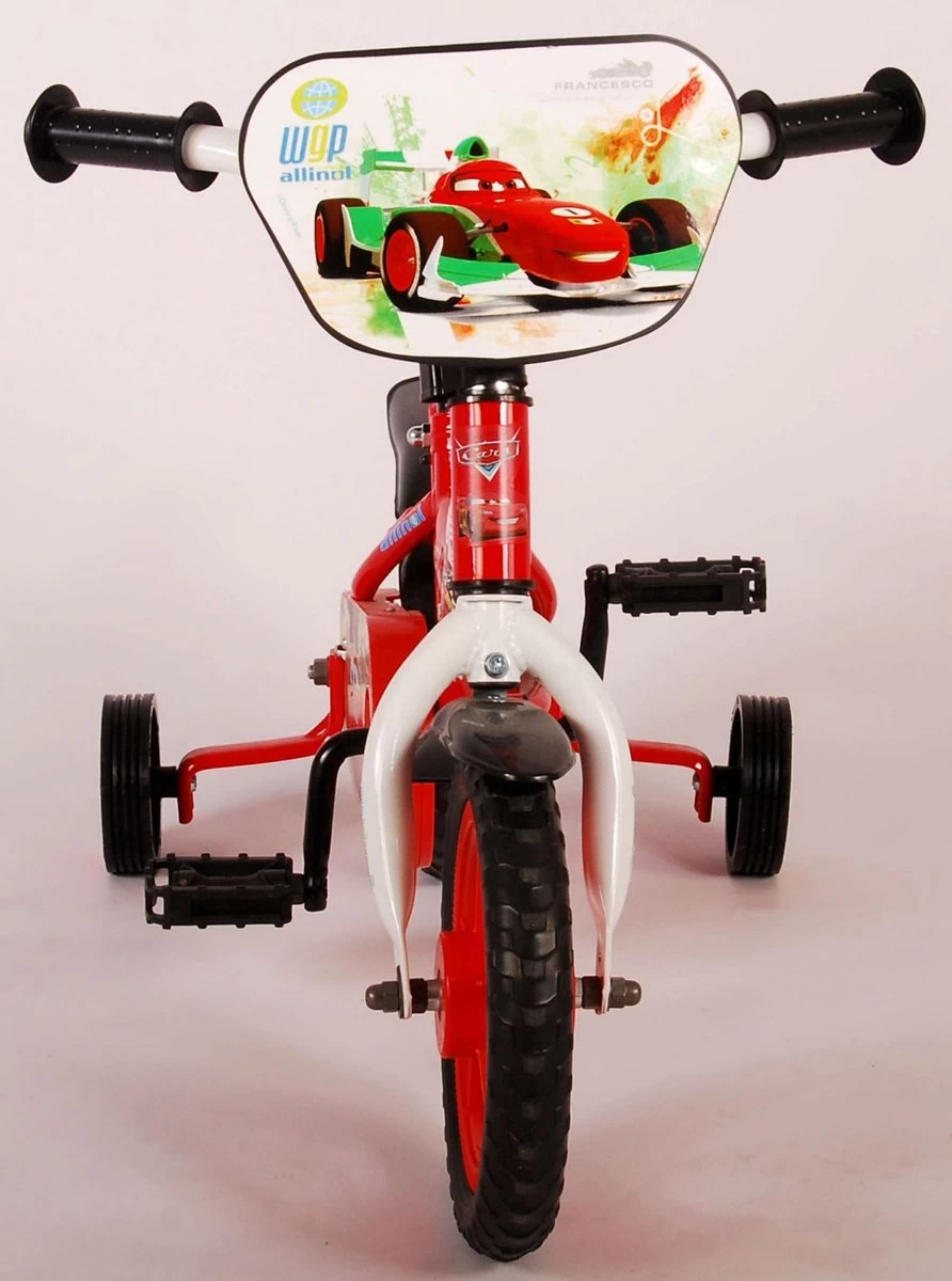 Disney Cars Kinderfiets - Jongens - 10 Inch - Rood - Doortrapper 5 Disney Cars Kinderfiets - Jongens - 10 Inch - Rood - Doortrapper - Afbeelding 5