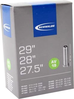 Schwalbe Binnenband 27.5/29 X 1.5/2.4 (40/62-584/635) Av 40 Mm -Fiets Serie Winkel 893x1200 2