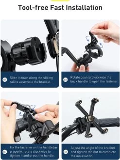 Baseus 360° Fiets Telefoonhouder Voor Smartphones 4.7 Tot 6.7 Inch -Fiets Serie Winkel 898x1200 6