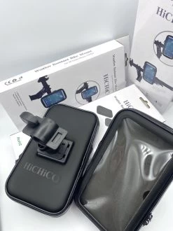HiCHiCO Weather Resistant Bike Mount Size L 4.7” Van .7” Tot 6.7”, Fiets Motorfiets Telefoon Houder Waterdicht Fiets Phone Case Bag Voor All Smart Phone STAND -Fiets Serie Winkel 899x1200 28