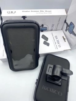 HiCHiCO Weather Resistant Bike Mount Size L 4.7” Van .7” Tot 6.7”, Fiets Motorfiets Telefoon Houder Waterdicht Fiets Phone Case Bag Voor All Smart Phone STAND -Fiets Serie Winkel 899x1200 29