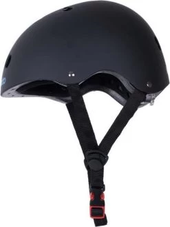 Kiddimoto Helm Zwart Mat Small -Fiets Serie Winkel 899x1200 4