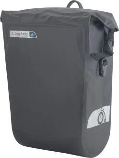 De HikeMeister® Prophete Roll Top E Bike Luxe Waterdichte Enkele 19 Liter Fietstas – Zwart – Met Reflectie Veiligheid – 100% Waterdicht Met Schouderriem -Fiets Serie Winkel 910x1200