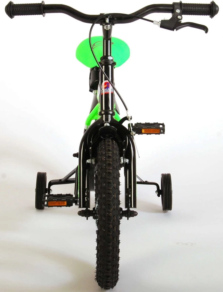 Volare Sportivo Kinderfiets - Jongens - 14 Inch - Neon Groen/Zwart - 95% Afgemonteerd 14 Volare Sportivo Kinderfiets - Jongens - 14 Inch - Neon Groen/Zwart - 95% Afgemonteerd - Afbeelding 14