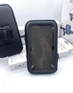 HiCHiCO Weather Resistant Bike Mount Size L 4.7” Van .7” Tot 6.7”, Fiets Motorfiets Telefoon Houder Waterdicht Fiets Phone Case Bag Voor All Smart Phone STAND -Fiets Serie Winkel 935x1200 5