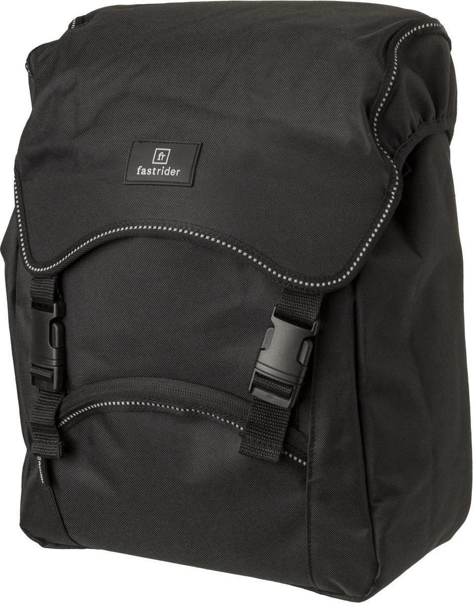 Fastrider Unibag Traffic Enkele Fietstas Zwart - 14L 9 Fastrider Unibag Traffic Enkele Fietstas Zwart - 14L - Afbeelding 9