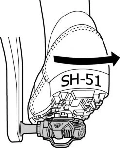 Shimano Schoenplaatjes Spd Zwart Sh51 -Fiets Serie Winkel 973x1200 5