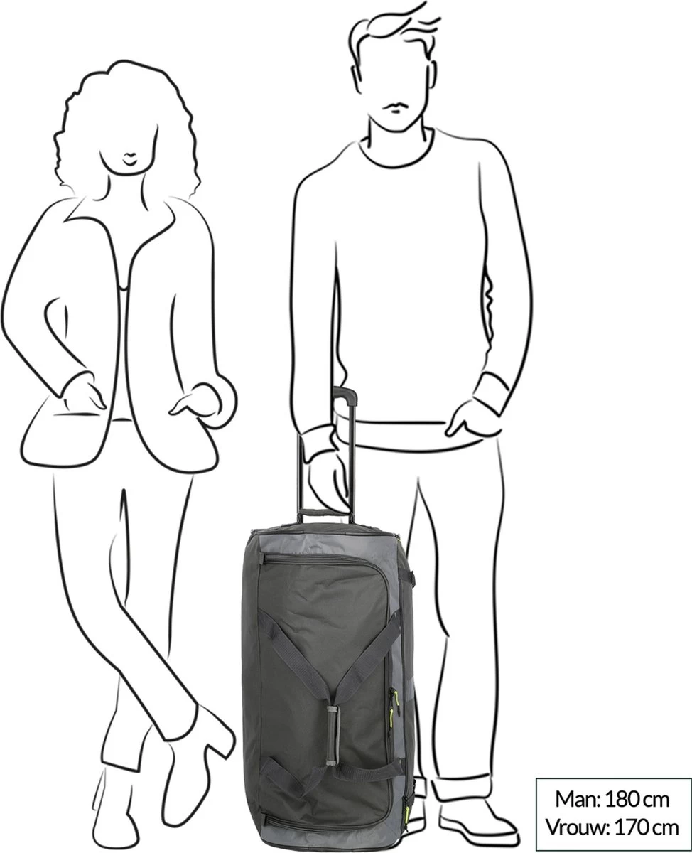 Travelite Basics Active Wieltas Antraciet 7 Travelite Basics Active Wieltas Antraciet - Afbeelding 7