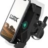 LURK® Telefoonhouder Voor Fiets/Motor/Scooter - Fietshouder – Fiets En Scooter Accessoires – Smartphonehouder Universeel - Schokbestendig - 360° Draaibaar – Tot 17 Cm