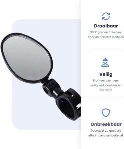Merkloos Fietsspiegel - Set Van 2 - EBike Fiets Spiegel - Verstelbaar - Achteruitkijkspiegel Fiets - Links En Rechts - Extra Voordelig 14 Merkloos Fietsspiegel - Set Van 2 - EBike Fiets Spiegel - Verstelbaar - Achteruitkijkspiegel Fiets - Links En Rechts - Extra Voordelig -Fiets Serie Winkel 994x1200 2